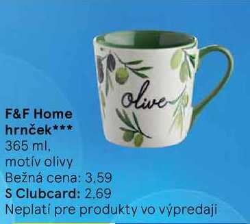 F&F Home hrnček