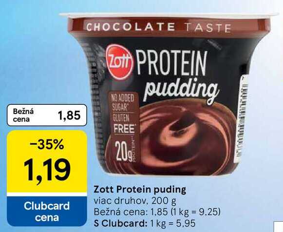 Zott Protein puding, 200 g
