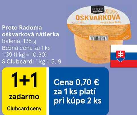 Preto Radoma oškvarková nátierka, 135 g 
