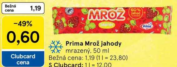 Prima Mrož jahody, 50 ml