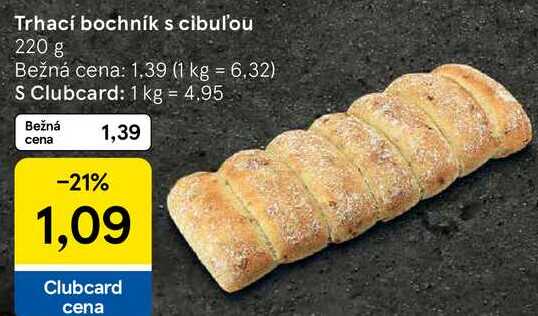 Trhací bochník s cibuľou, 220 g