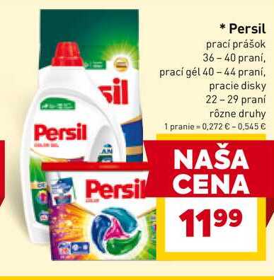 Persil prací prášok 36-40 praní
