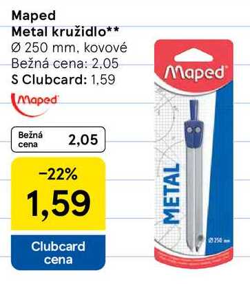 Maped Metal kružidlo