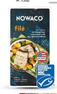 Nowaco Filé z aljašky z morskej šťuky