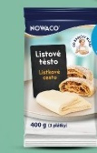 Nowaco Lístkové cesto