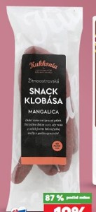 Kukkonia Snack klobása Mangalica