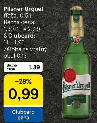 Pilsner Urquell, 0,5 l