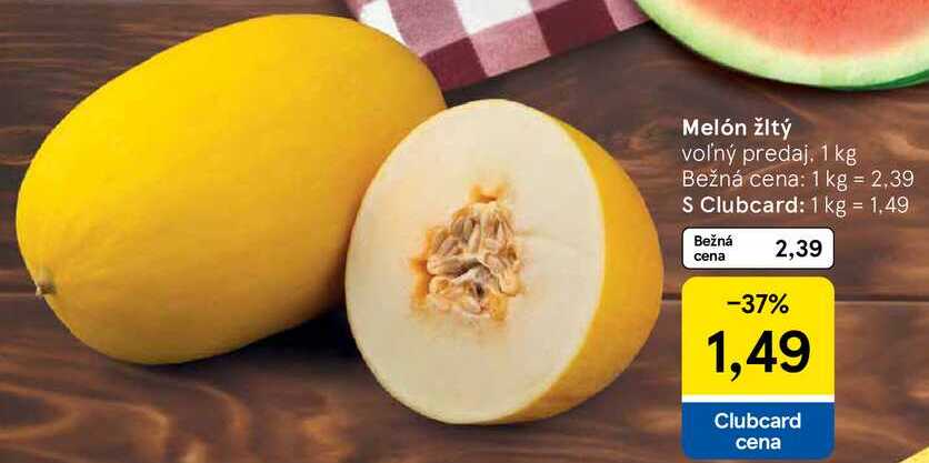 Melón žltý, 1 kg