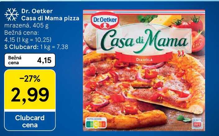 Dr. Oetker Casa di Mama pizza, 405 g 