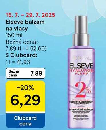 Elseve balzam na vlasy, 150 ml 