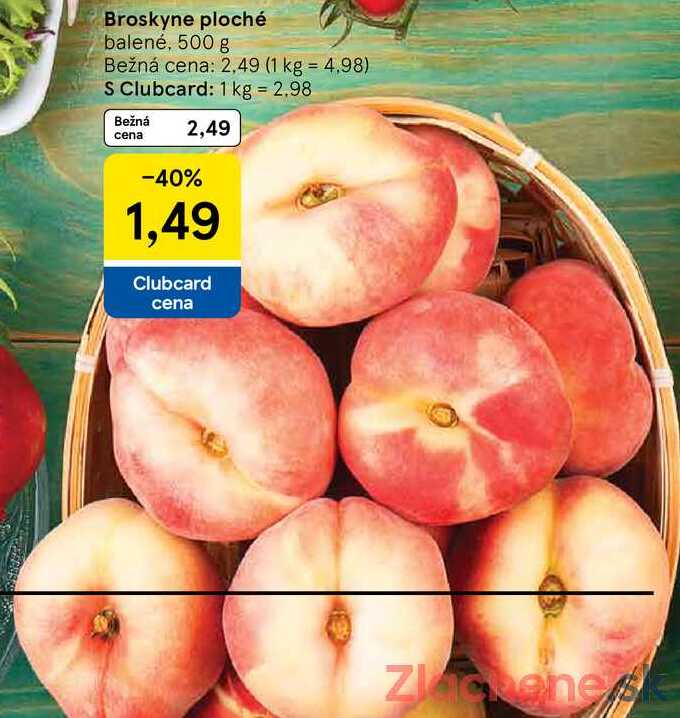 Broskyne ploché, 500 g 
