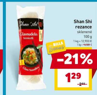 Shan Shi rezance sklenené 100 g