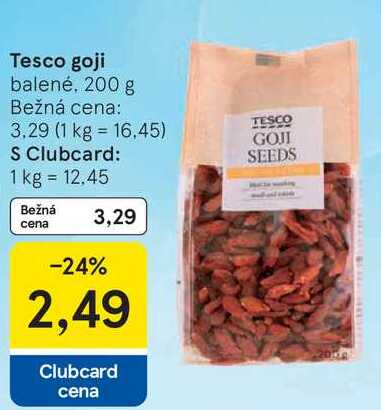 Tesco goji, 200 g