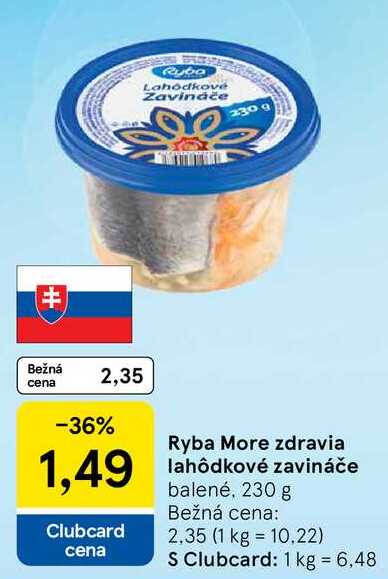 Ryba More zdravia lahôdkové zavináče, 230 g 