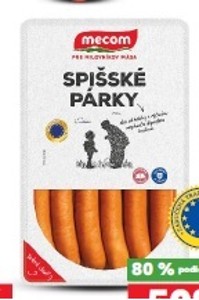 Mecom Spišské párky