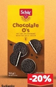 Schär ChocolateO´s sušien.