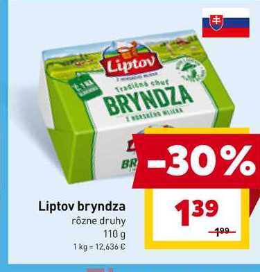Liptov bryndza rôzne druhy 110 g 