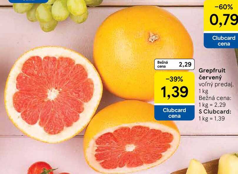 Grepfruit červený, 1 kg