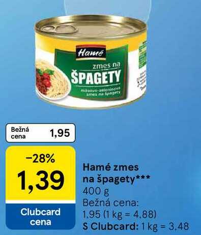 Hamé zmes na špagety, 400 g