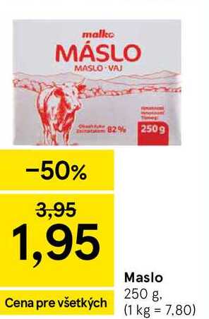 Maslo, 250 g