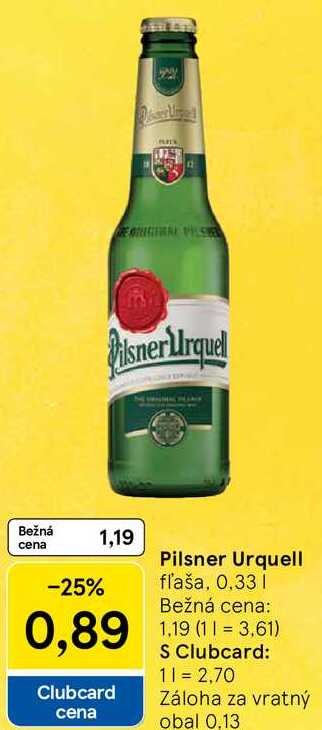 Pilsner Urquell, 0,33 l