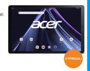 Tablet Acer lconia Tab A114 GB /
128 GB strieborný
