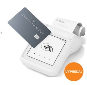 Platobný terminál SumUp SOLO Printer CZ biely