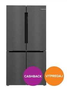 Americká chladnička Bosch Serie 4 KFN96AXEA Horne