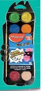 Maped Color'Peps vodové farby so štetcom