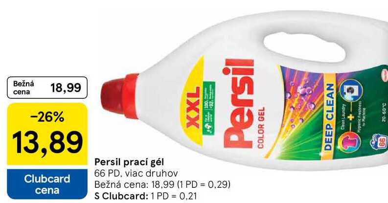Persil prací gél, 66 PD