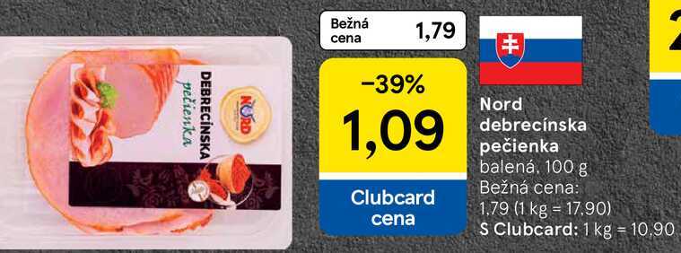 Nord debrecínska pečienka, 100 g 