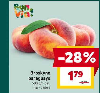Broskyne Paraquayos (donut) 500g
