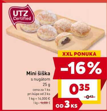 Mini šiška snugátom 25 g