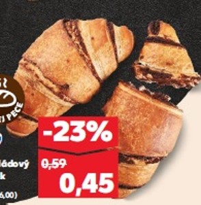 Čokoládový rožtek