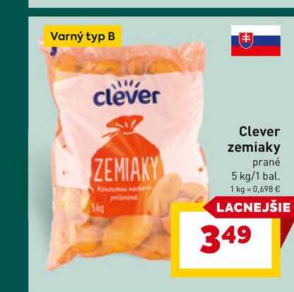 zemiaky prané 5 kg/1 bal. 