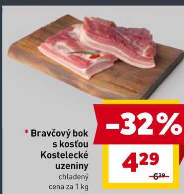 Bravčový bok s kosťou 1 kg 