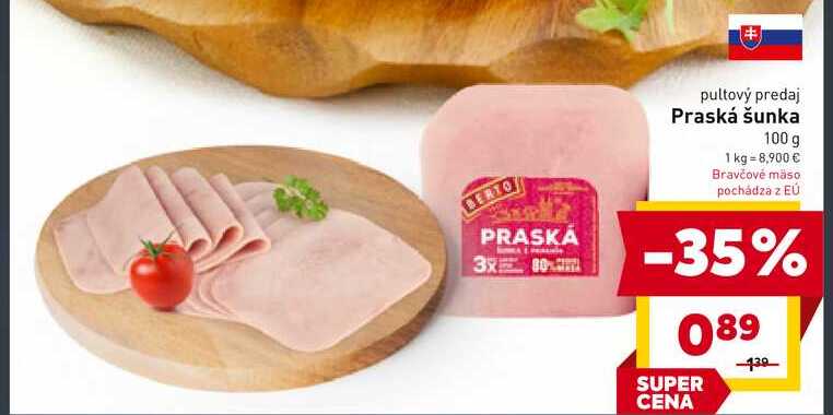 Praská šunka 100 g 