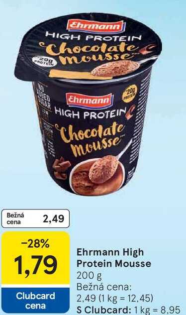 Ehrmann High Protein Mousse, 200 g 