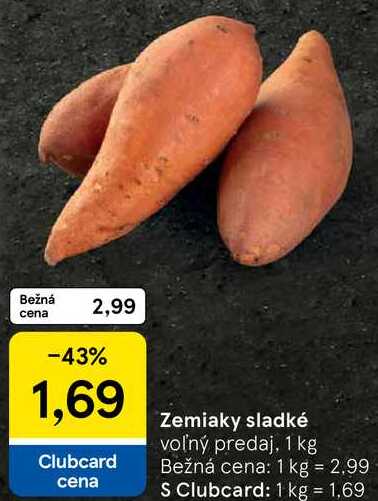 Zemiaky sladké, 1 kg