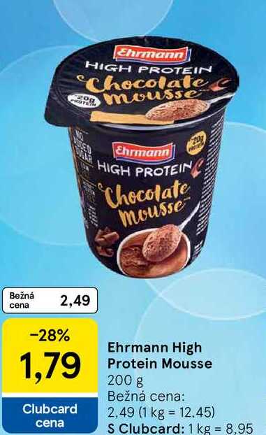 Ehrmann High Protein Mousse, 200 g 
