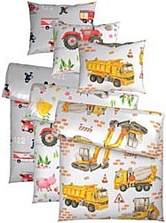 Detské obliečky Fire/Garden/Bagger