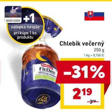Chlebík večerný 250 g