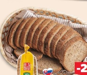 Slatinský chlieb celozrnný