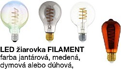LED žiarovka FILAMENT