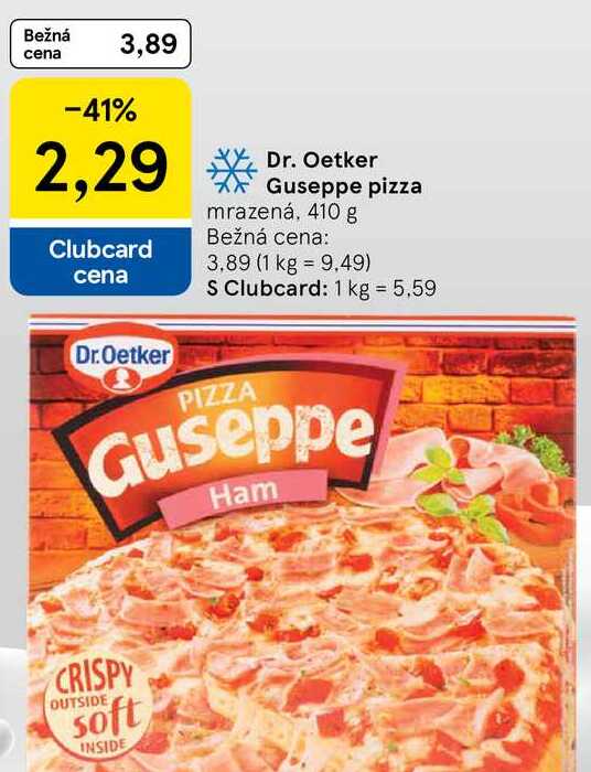Dr.Oetker Guseppe pizza, 410 g 