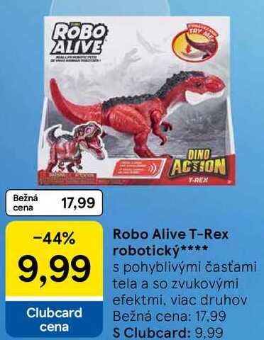 Robo Alive T-Rex robotický