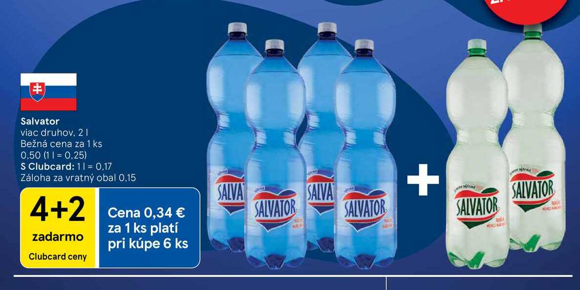 Salvator viac druhov, 2l