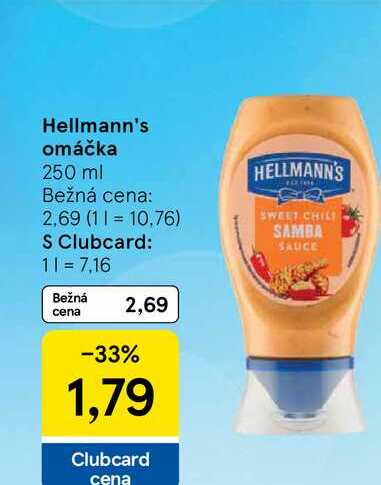 Hellmann's omáčka 250 ml