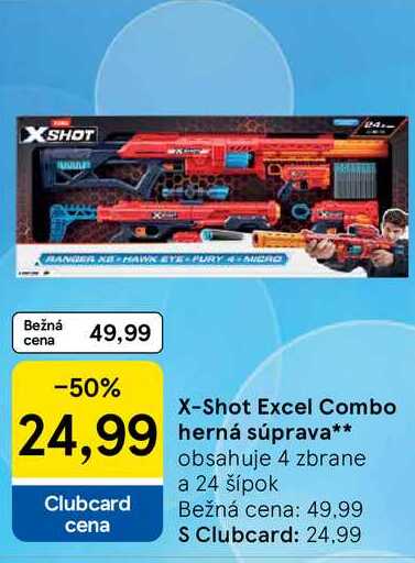 X-Shot Excel Combo herná súprava