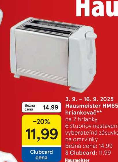 Hausmeister HM65 hriankovač 